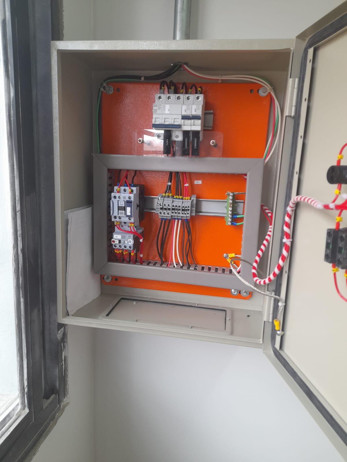 Painel de comando para Coifa Industrial